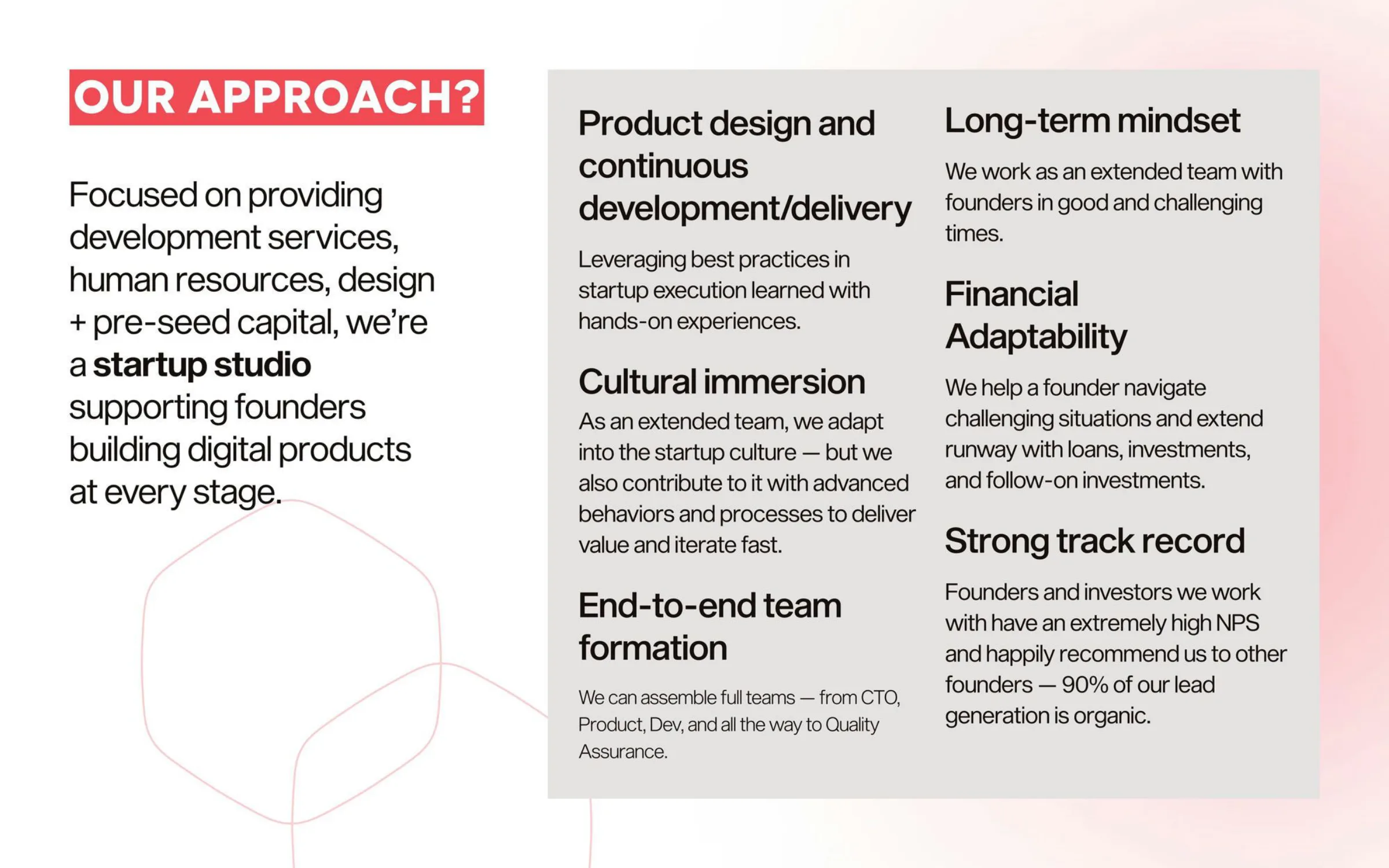 Pitch deck, bild 5 av 20