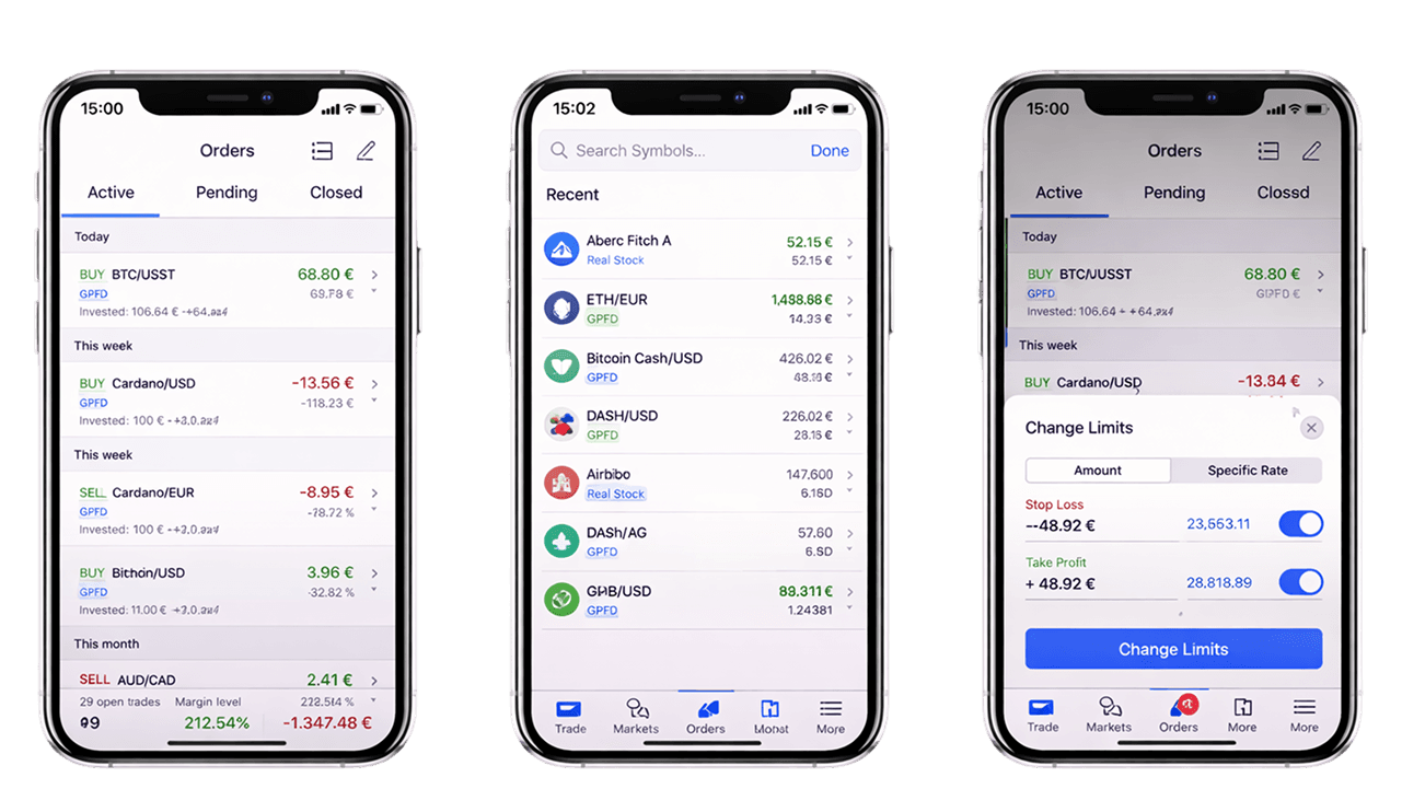 Forex-/CFD-plattform för mobilen