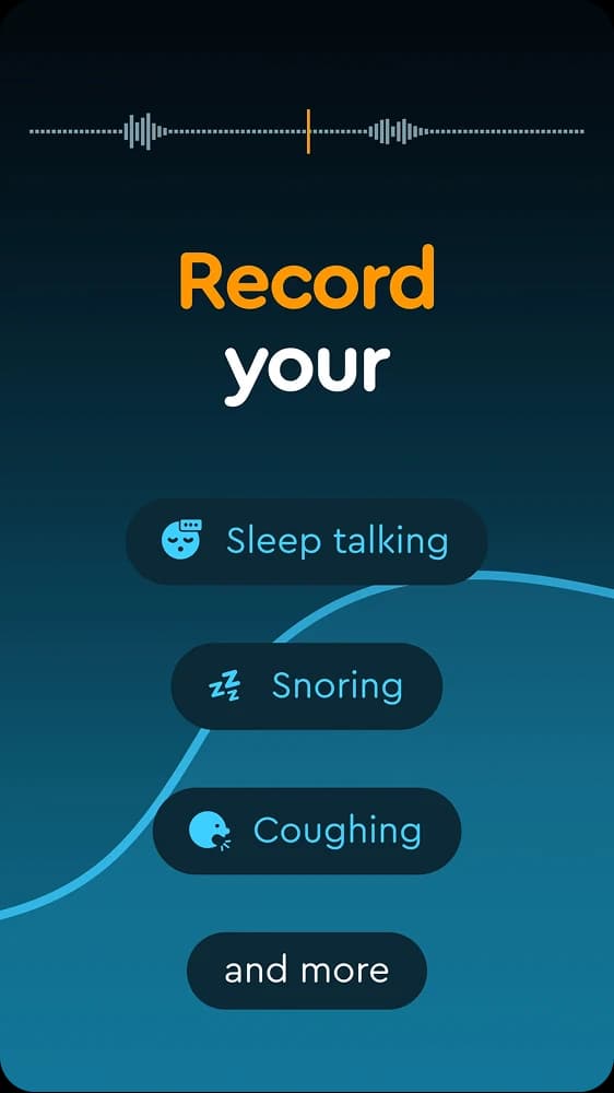 Sleep Cycle , skärm 2