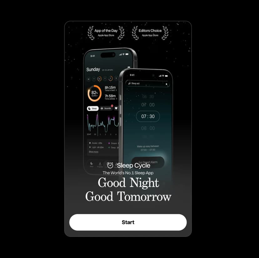 Sleep Cycle – prototyp Sleep Cycle 1