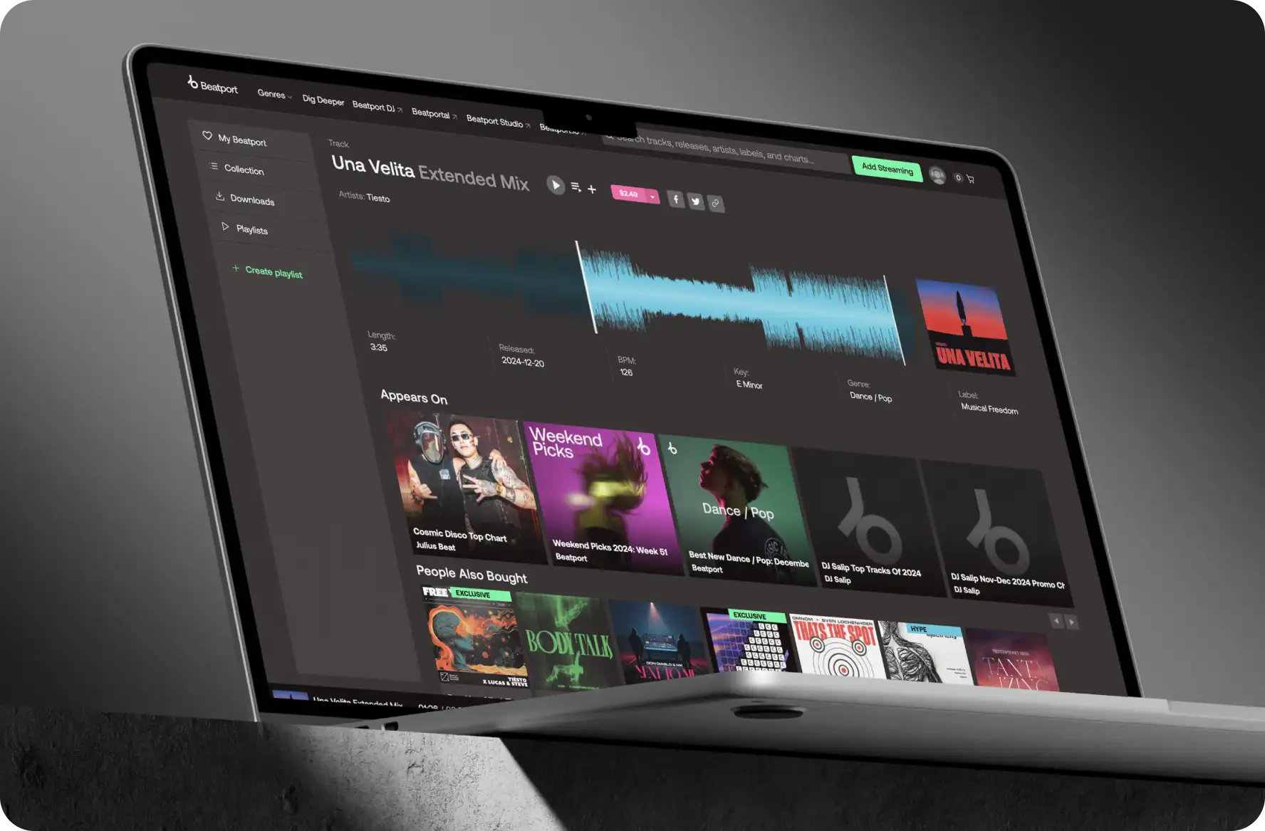 Beatport – varumärkesdesign 2
