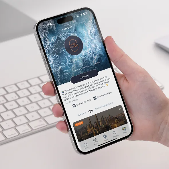 Varumärkesdesign för Nova Circle 2